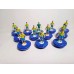 Subbuteo Andrew Table Soccer Sweden 2018 World Cup Team on Hasbro classic bases